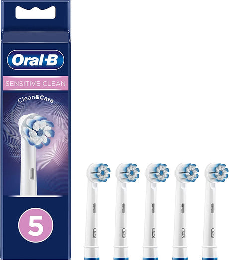 Oral-B Sensitive Clean Electric Toothbrush Heads - 5 Pack