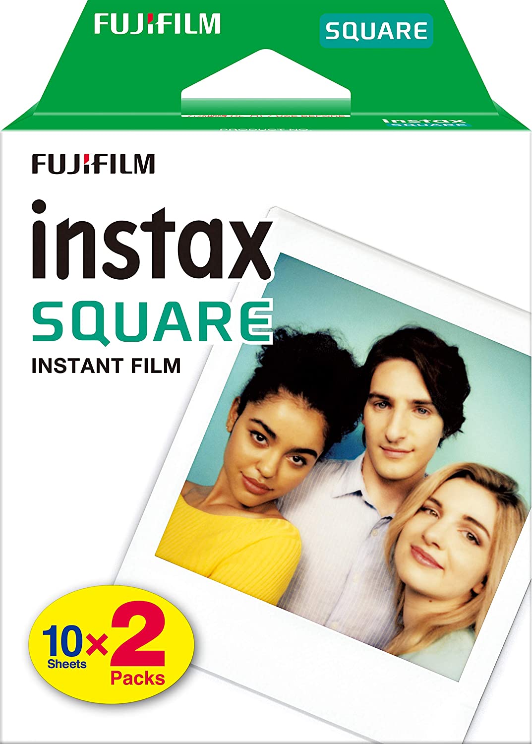 Fujifilm Instax Mini Film Square 20 Shot Pack