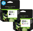 HP 304XL Black and Colour Ink Cartridge Bundle Pack