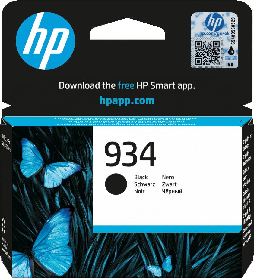 HP 934 Black Ink Cartridge - C2P19AE