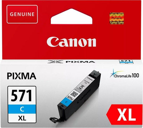 Canon CLI-571XL Cyan Ink Cartridge - 0332C001