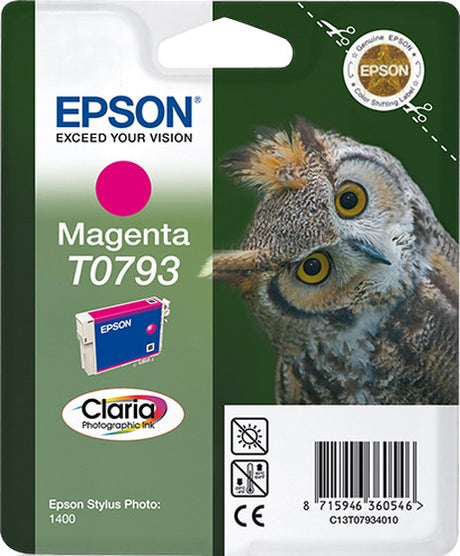 Epson T0793 Owl Magenta Ink Cartridge