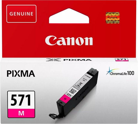 Canon CLI-571 Magenta Ink Cartridge - 0387C001