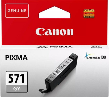Canon CLI-571 Grey Ink Cartridge - 0389C001