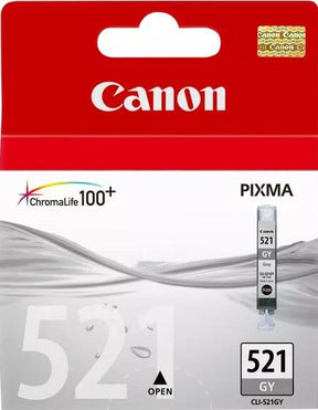 Canon CLI-521 Grey Ink Cartridge - 2937B001