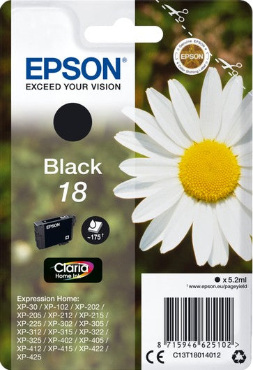 Epson 18 Daisy Black Ink Cartridge