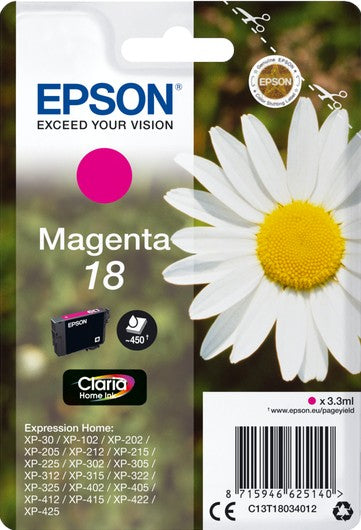 Epson 18 Daisy Magenta Ink Cartridge