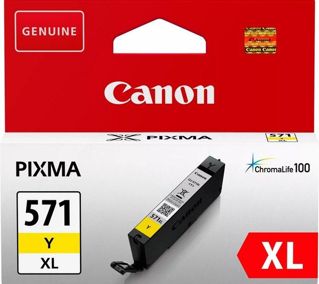 Canon CLI-571XL Yellow Ink Cartridge - 0334C001