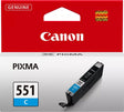 Canon CLI-551 Cyan Ink Cartridge - 6509B001