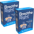Breathe Right Snoring Congestion Relief Nasal Strips Large Original 30 Strips - 2 Packs
