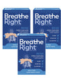 Breathe Right Snoring Congestion Relief Nasal Strips Large Original 30 Strips - 3 Packs
