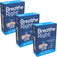 Breathe Right Snoring Congestion Relief Nasal Strips Small/Medium Original 30 Strips - 3 Packs