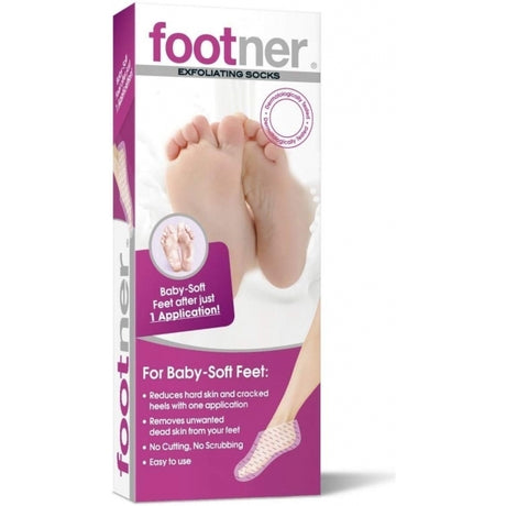Footner Exfoliating Socks 1 pair (3 Pack)