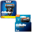 Gillette ProGlide Razor Blades - 12 Piece Bundle (8 Pack and 4 Pack)