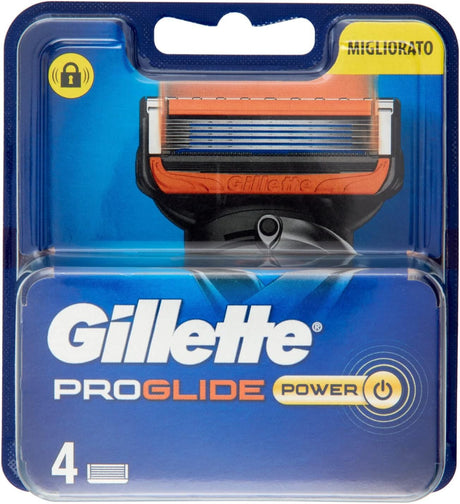 Gillette ProGlide Power Razor Blades - 4 Pack (Orange)