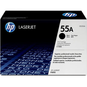 HP 55A Black Original LaserJet Toner Cartridge - CE255A