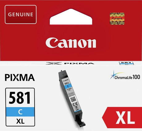 Canon CLI-581XL Cyan Ink Cartridge - 2049C001