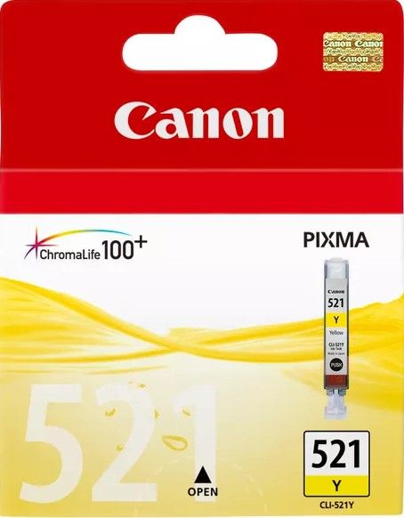 Canon CLI-521 Yellow Ink Cartridge -2936B001