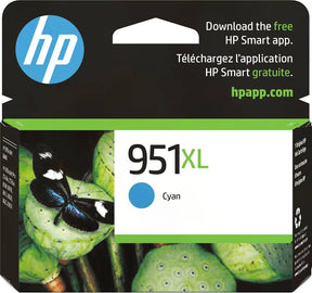 HP 951XL High Yield Cyan Ink Cartridge - CN046AE