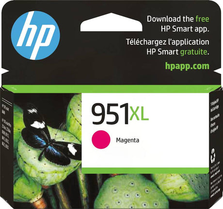 HP 951XL High Yield Magenta Ink Cartridge - CN047AE