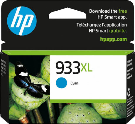 HP 933XL High Yield Cyan Ink Cartridge - CN054AE