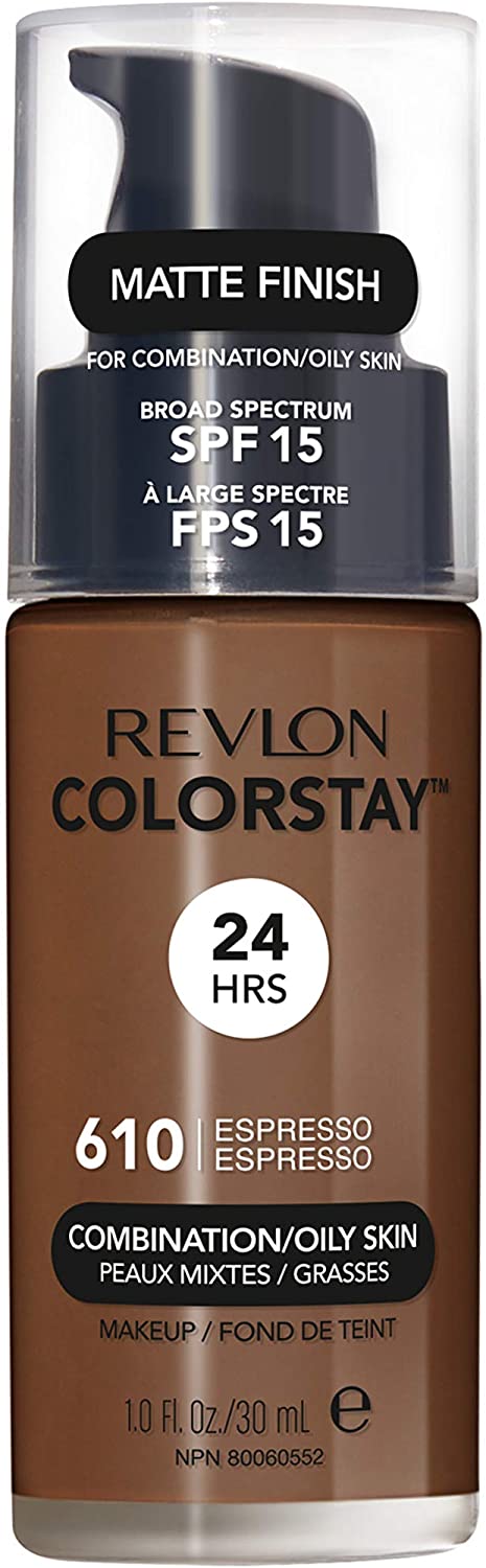 Revlon ColorStay Makeup Foundation for Combi/Oily Skin - Espresso (610) 30ml