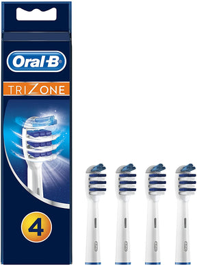 Oral-B TriZone Electric Toothbrush Heads - 4 Piece Bundle (2 Packs of 2) (EOL)