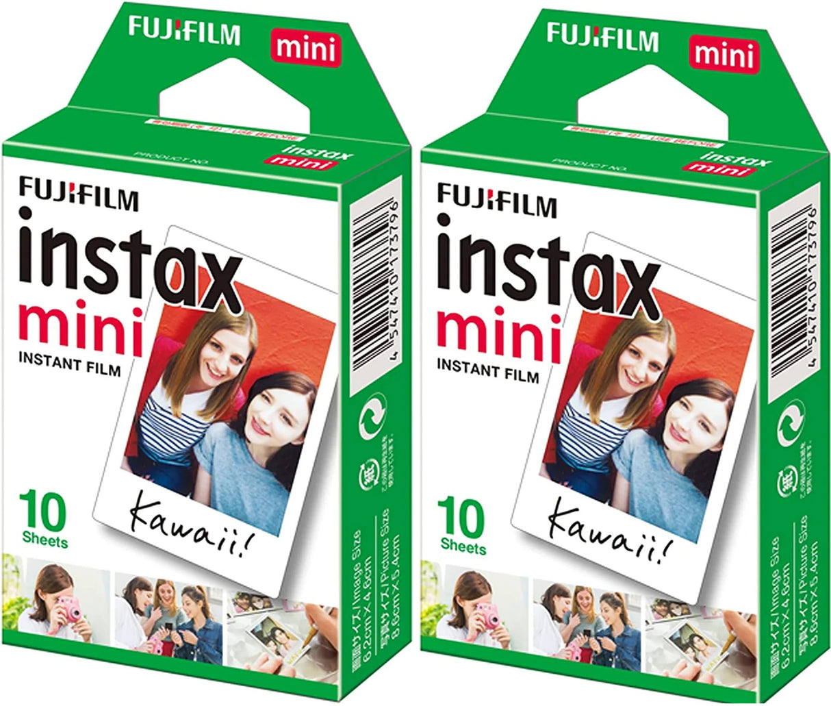 Fujifilm Instax Mini Film 10 Shot Pack x 2 Bundle