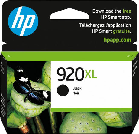 HP 920XL High Yield Black Ink Cartridge - CD975AE