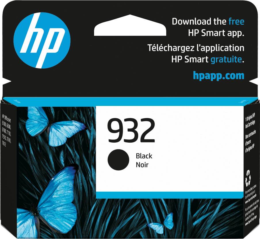 HP 932 Black Ink Cartridge - CN057AE