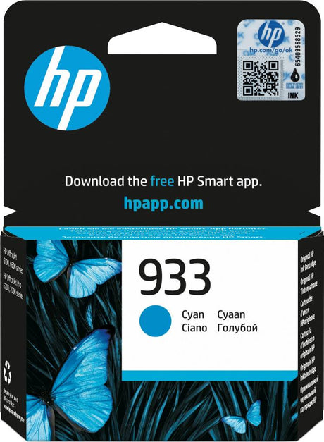 HP 933 Cyan Ink Cartridge - CN058AE