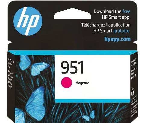 HP 951 Magenta Ink Cartridge - CN051AE