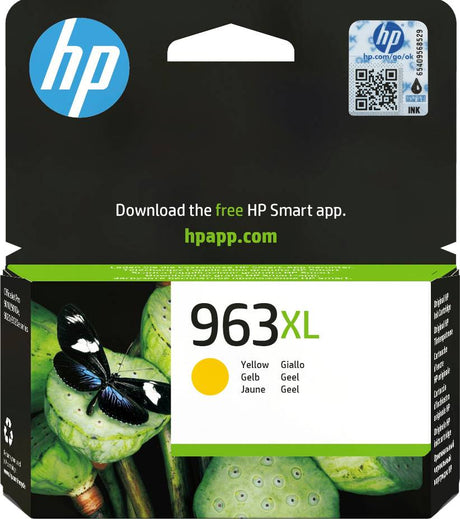 HP 963XL High Yield Yellow Ink Cartridge - 3JA29AE