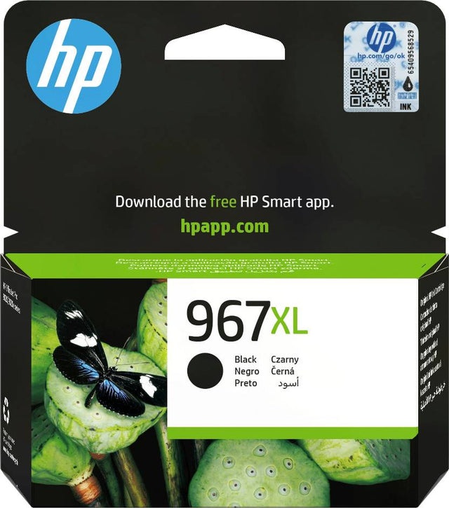 HP 967XL High Yield Black Ink Cartridge - 3JA31AE