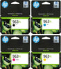 HP 963XL Black Cyan Magenta Yellow Ink Cartridge Bundle Pack