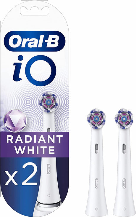 Oral-B iO Radiant White Electric Toothbrush Heads - 2 Pack