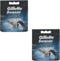 Gillette Sensor Excel Razor Blades - 20 Piece Bundle (2 Packs of 10)