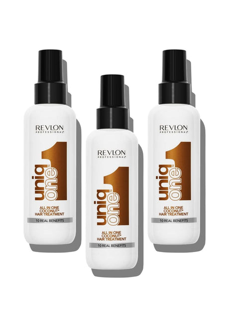 Uniq One All in One Hair Treatment 150ml - Coconut - 3 Pack Bundle