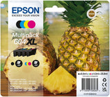 Epson 604XL Pineapple Black Cyan Magenta Yellow Ink Cartridge Combo Pack