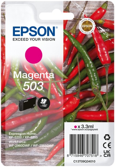 Epson 503 Chillies Magenta Ink Cartridge
