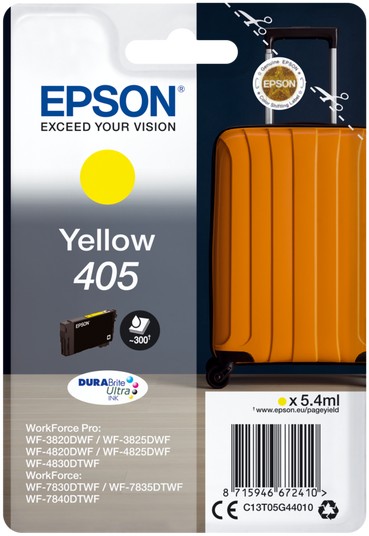 Epson 405 Suitcase Yellow Ink Cartridge