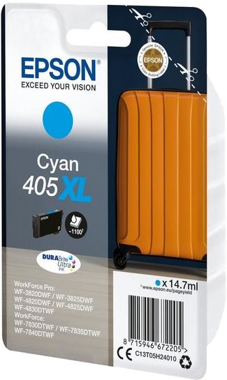 Epson 405XL Suitcase Cyan Ink Cartridge