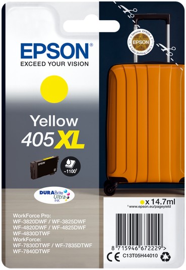 Epson 405XL Suitcase Yellow Ink Cartridge