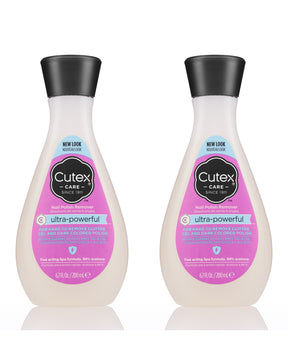 Cutex Ultra Powerful Nail Polish Remover 200ml - 2 Pack