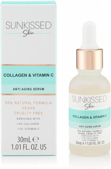 Sunkissed Skin Collagen and Vitamin C Serum 30ml