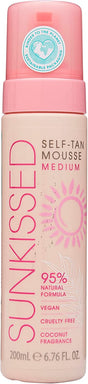 Sunkissed Self Tan Mousse Medium 200ml