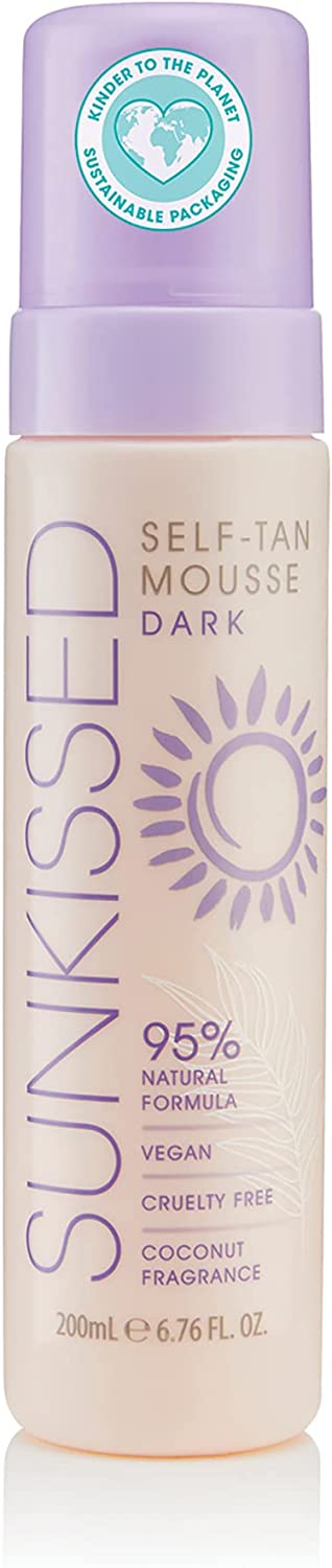 Sunkissed Self Tan Mousse Dark 200ml