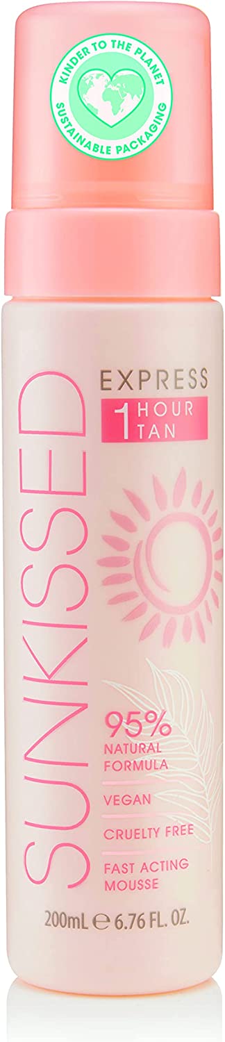 Sunkissed Express 1 Hour Tan 95 Percent Natural 200ml