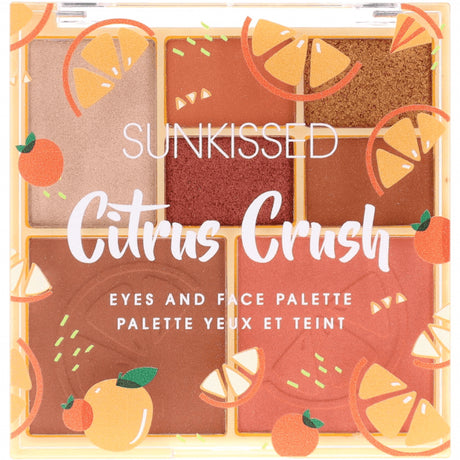 Sunkissed Citrus Crush Eyes and Face Palette
