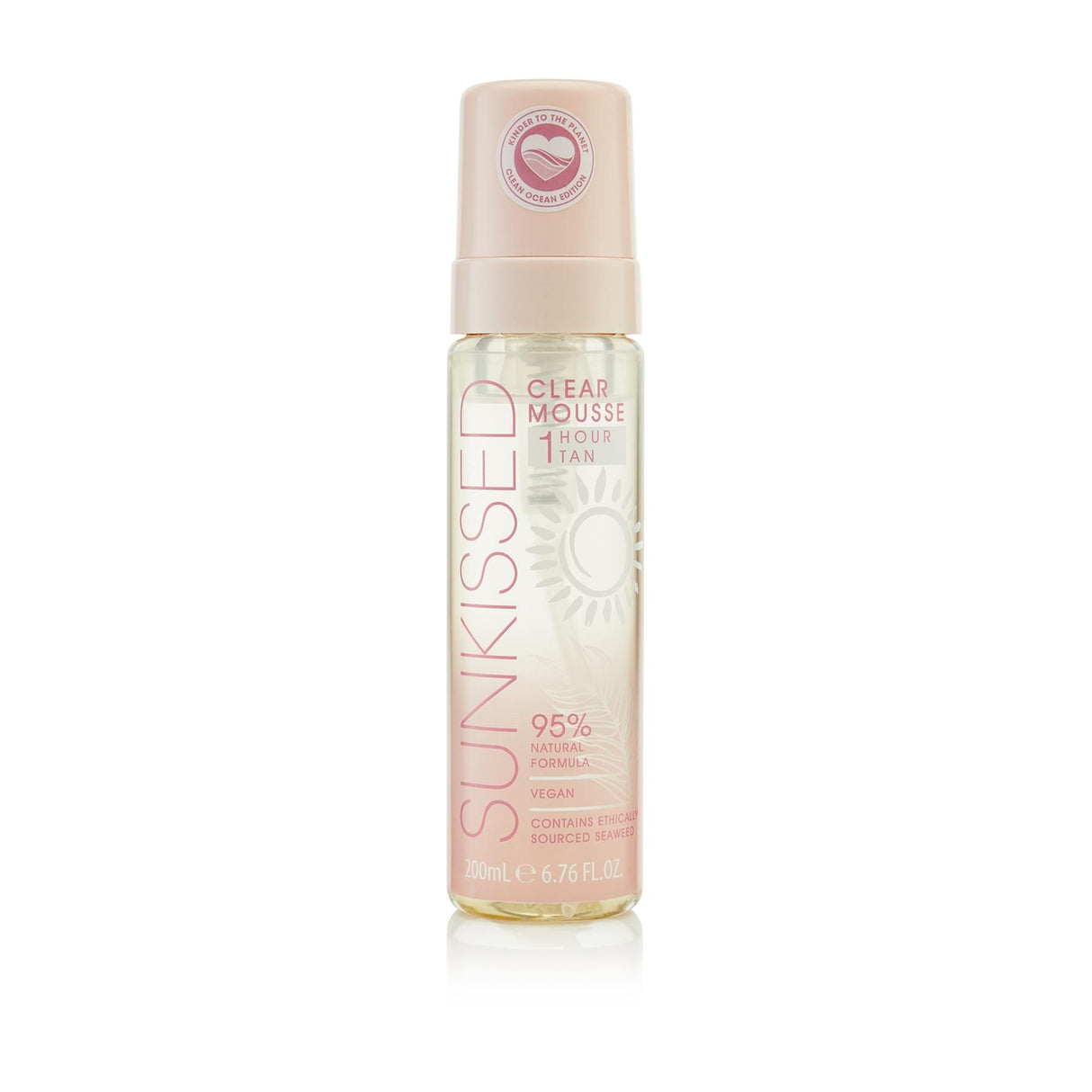 Sunkissed Clear Mousse 1 Hour Tan 200ml Clean Ocean Edition